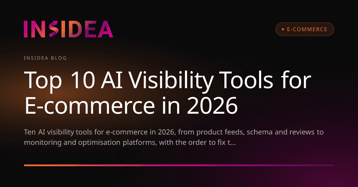Top 10 AI Visibility Tools for E-commerce in 2026