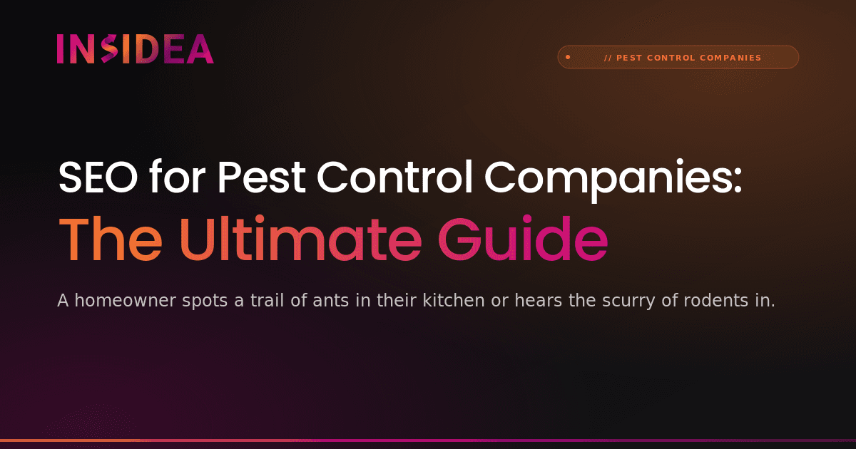 SEO for Pest Control Companies: The Ultimate Guide
