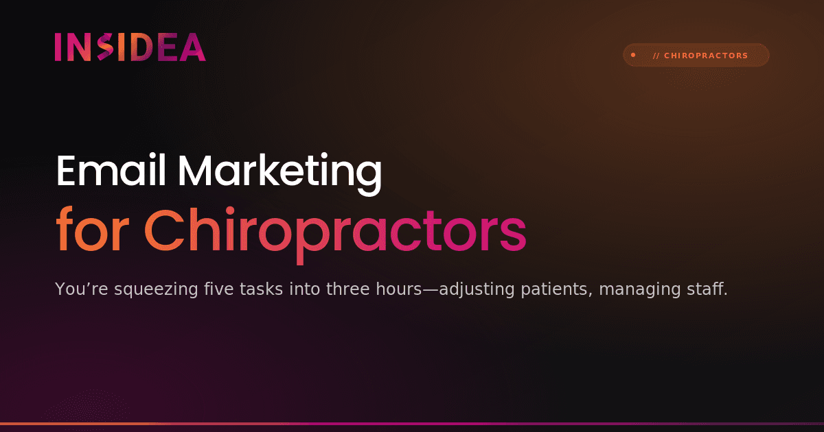 Email Marketing for Chiropractors