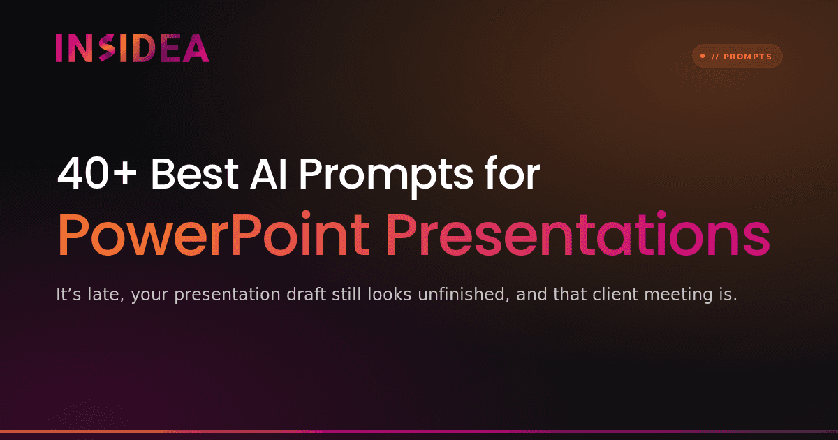 40+ Best AI Prompts for PowerPoint Presentations