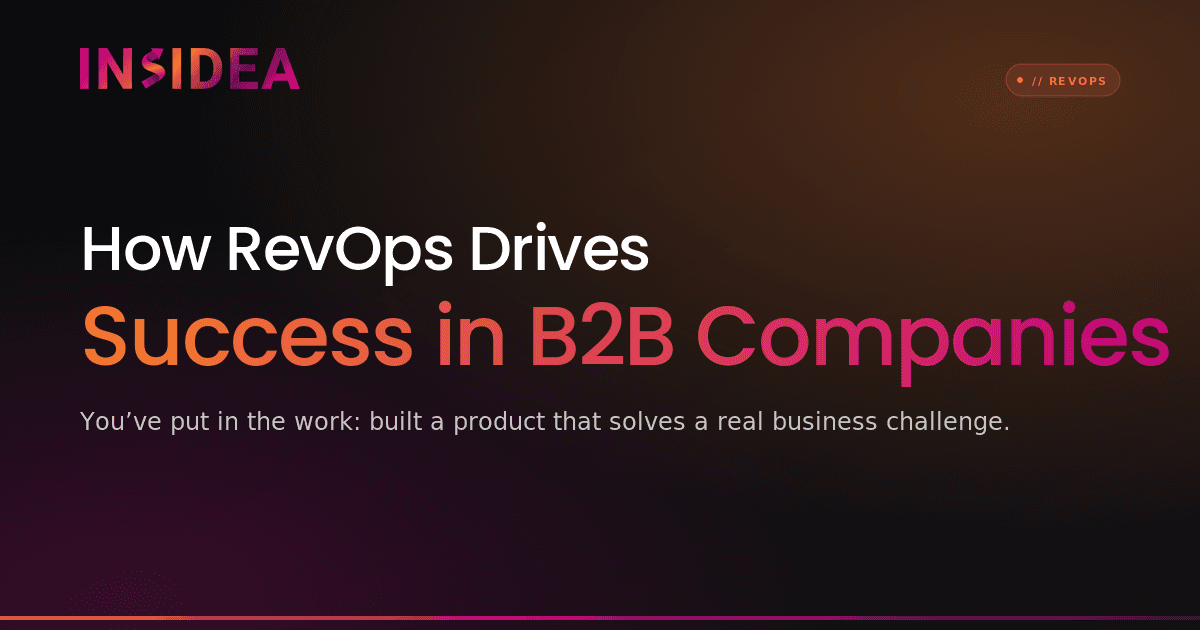 How RevOps Drives Success in B2B Companies