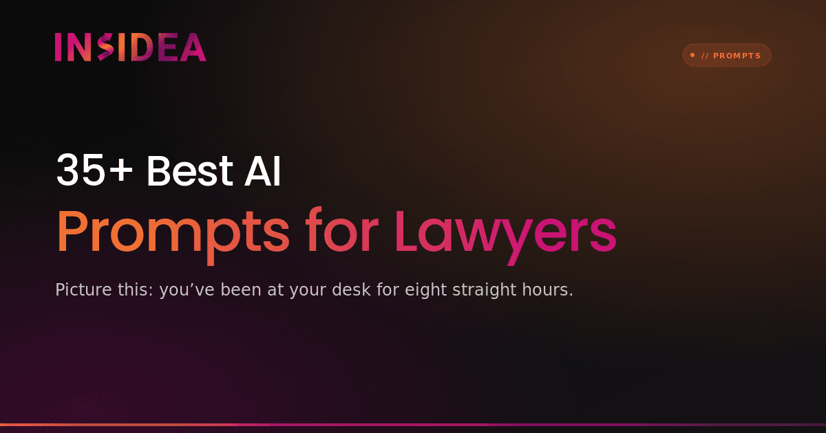 35+ Best AI Prompts for Lawyers