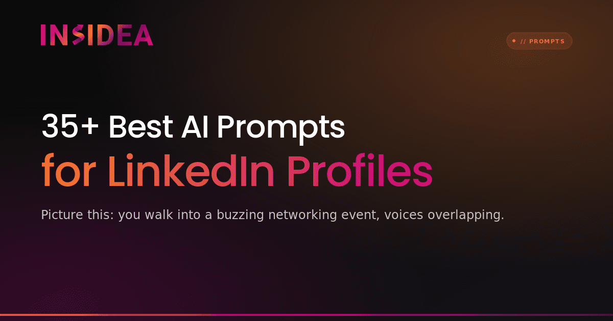 35+ Best AI Prompts for LinkedIn Profiles