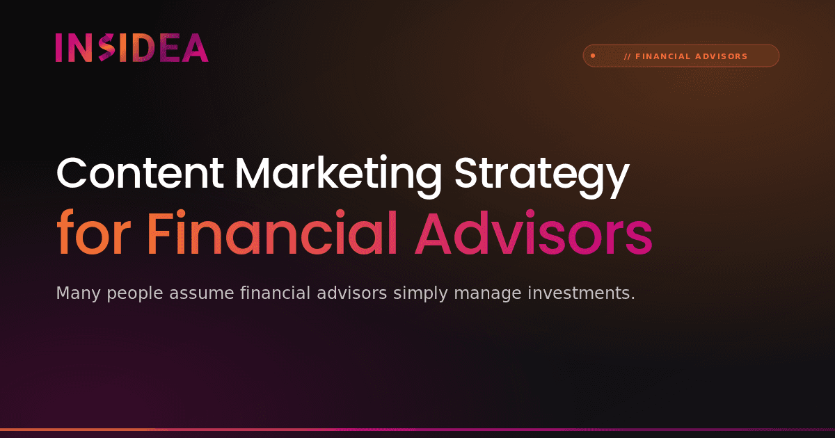 Content Marketing Strategy for Financial Advisors