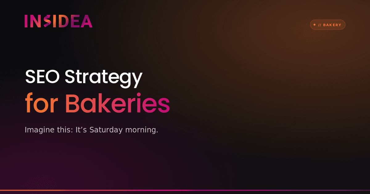 SEO Strategy for Bakeries