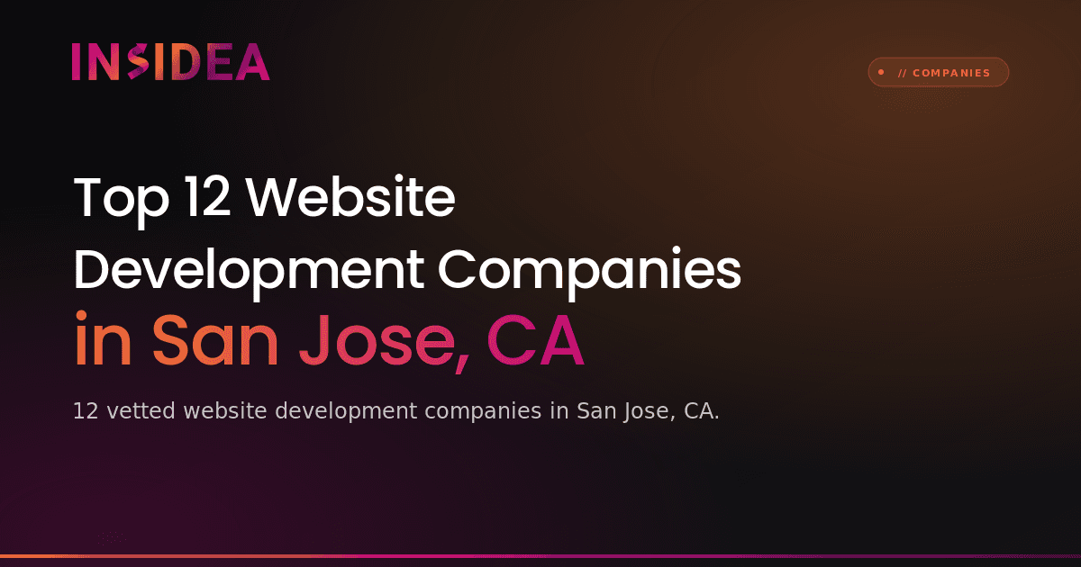Top 12 Website Development Companies in San Jose, CA