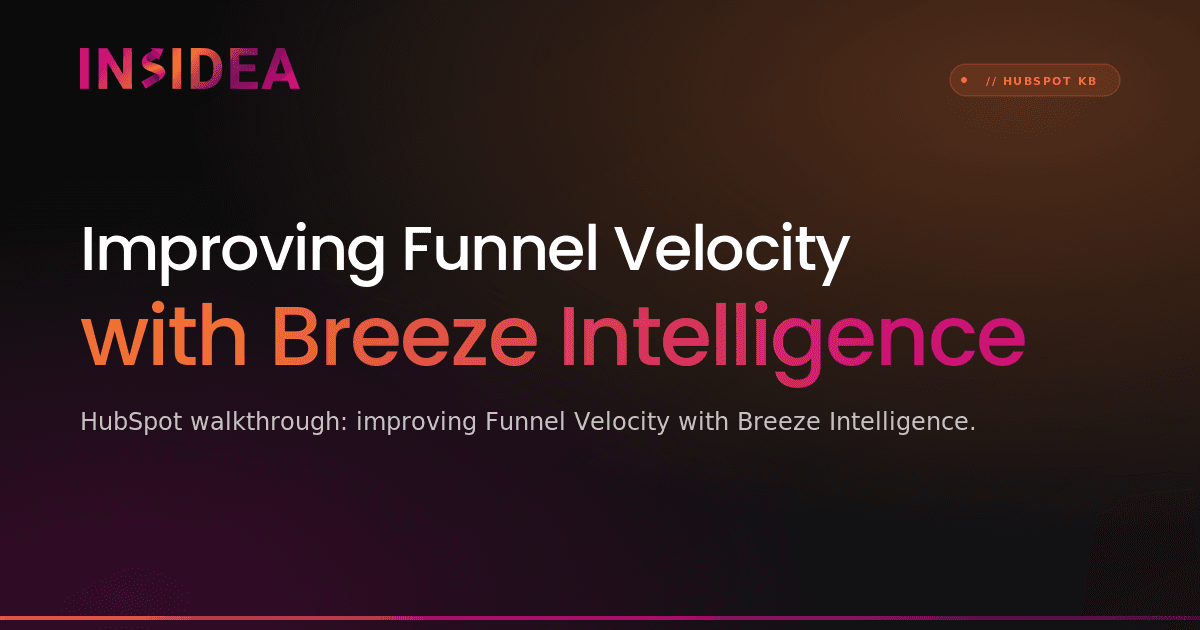Improving Funnel Velocity with Breeze Intelligence