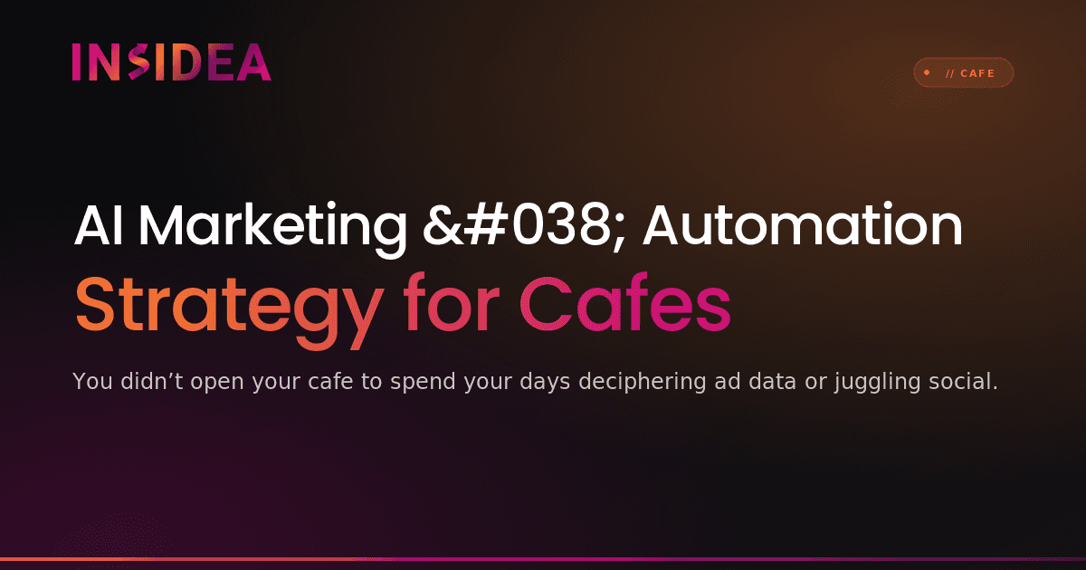 AI Marketing & Automation Strategy for Cafes