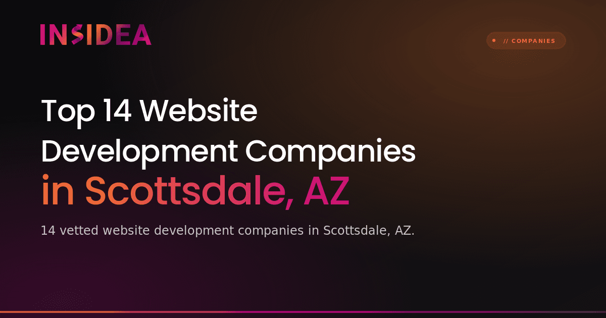 Top 14 Website Development Companies in Scottsdale, AZ