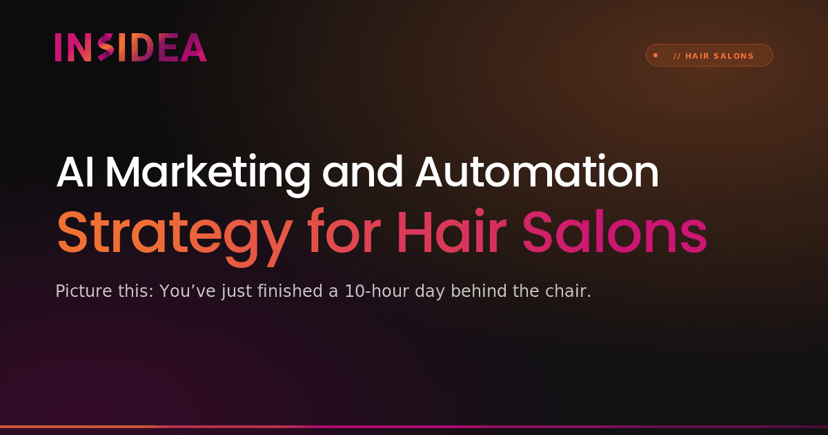 AI Marketing and Automation Strategy for Hair Salons