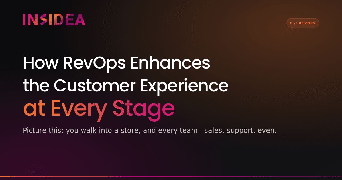 How RevOps Enhances the Customer Experience at Every Stage