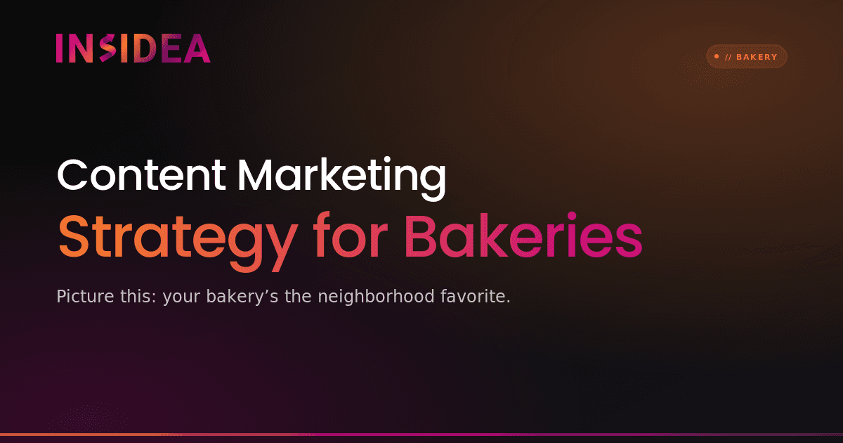 Content Marketing Strategy for Bakeries