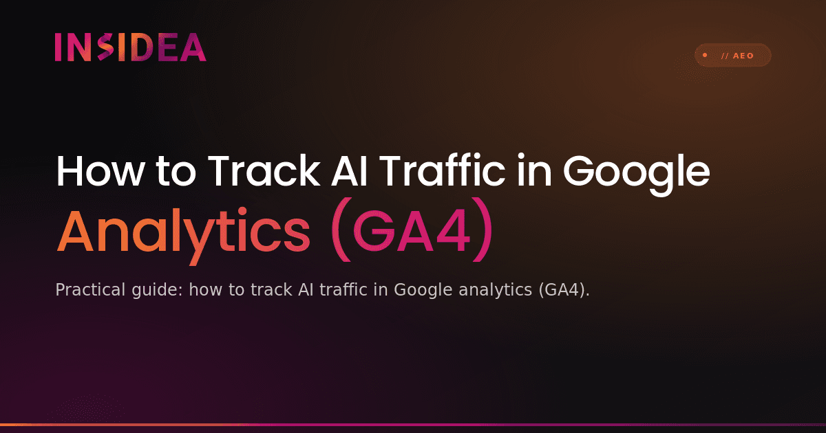 How to Track AI Traffic in Google Analytics (GA4)