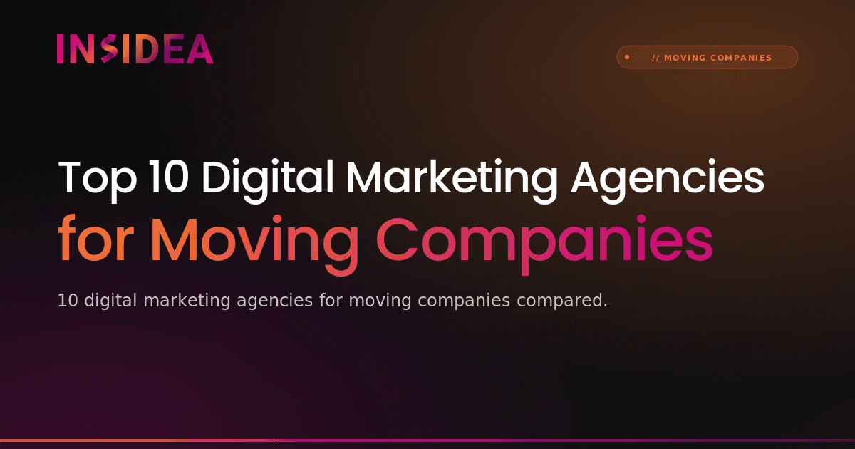 Top 10 Digital Marketing Agencies for Moving Companies