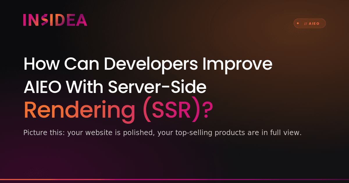 How Can Developers Improve AIEO With Server-Side Rendering (SSR)?