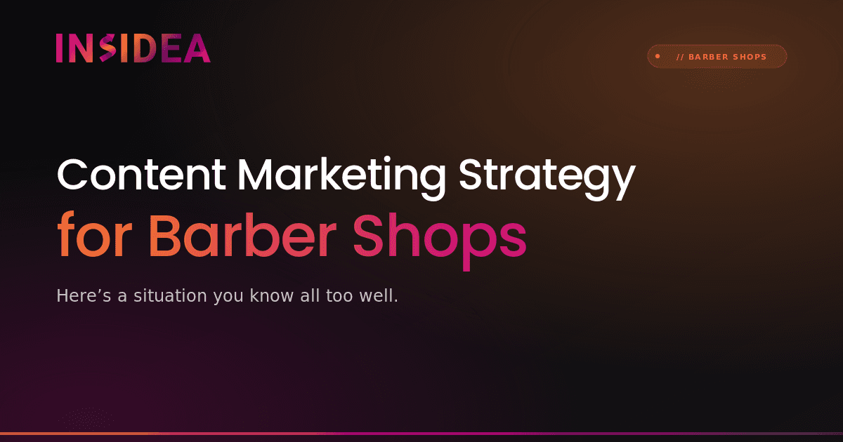 Content Marketing Strategy for Barber Shops