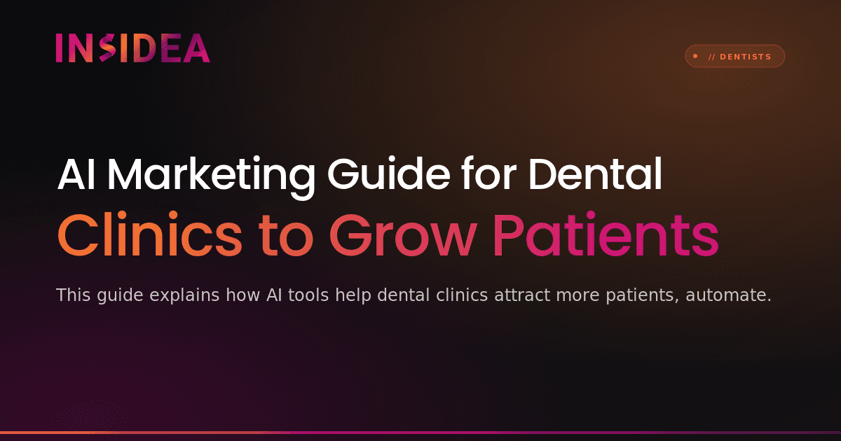 AI Marketing Guide for Dental Clinics to Grow Patients