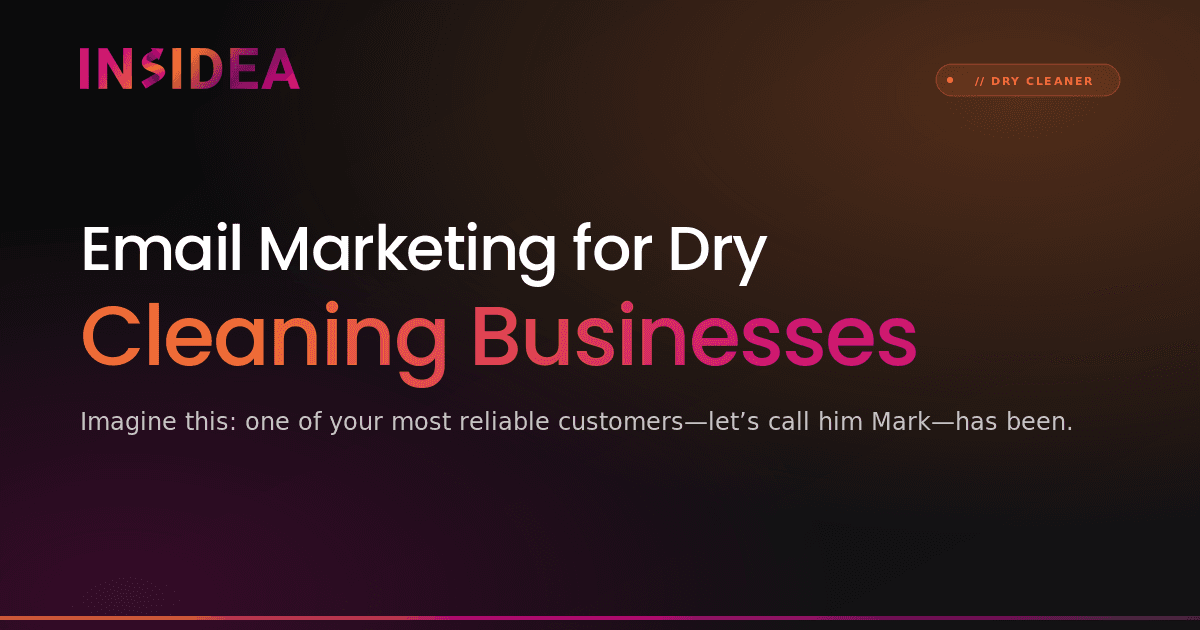 Email Marketing for Dry Cleaning Businesses