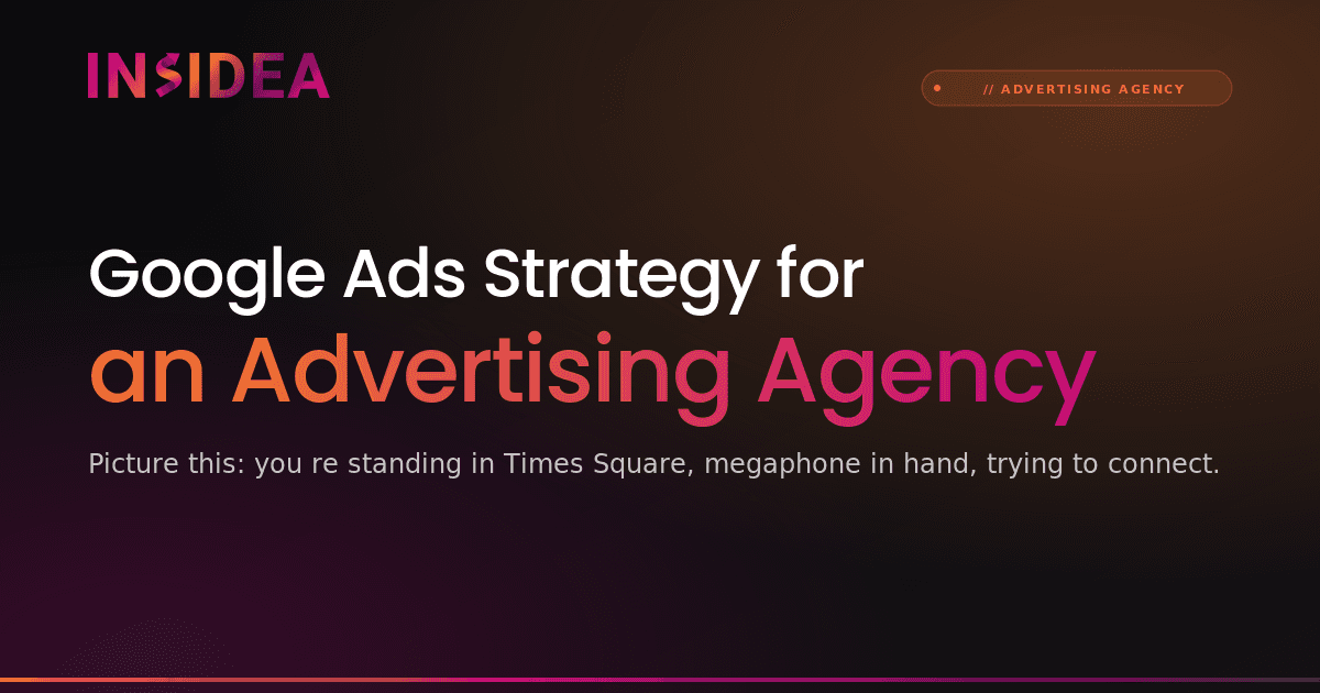 Google Ads Strategy for an Advertising Agency