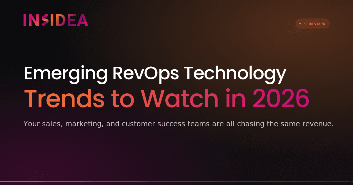 Emerging RevOps Technology Trends to Watch in 2026