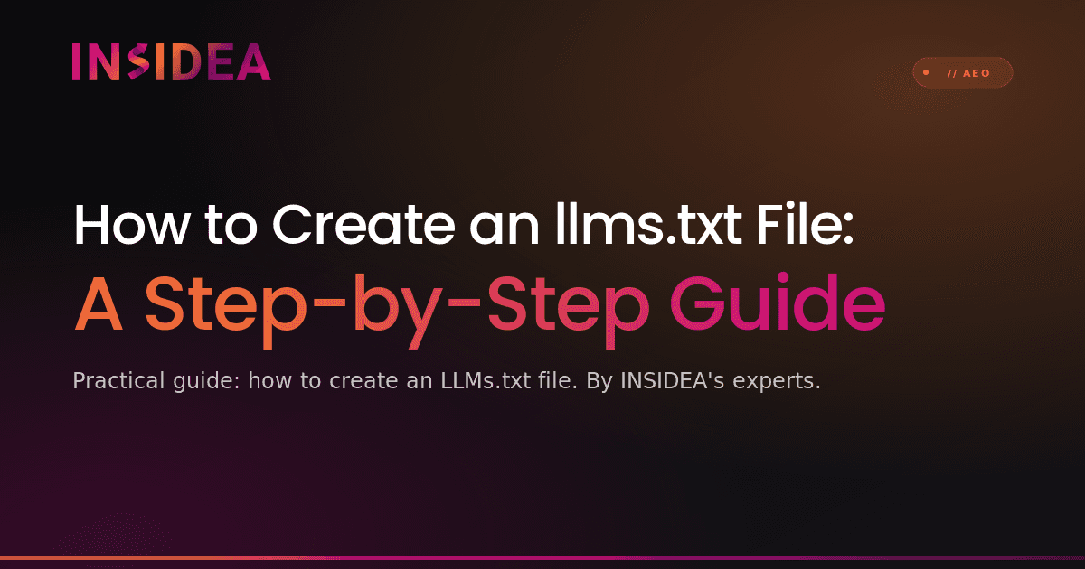 How to Create an llms.txt File: A Step-by-Step Guide
