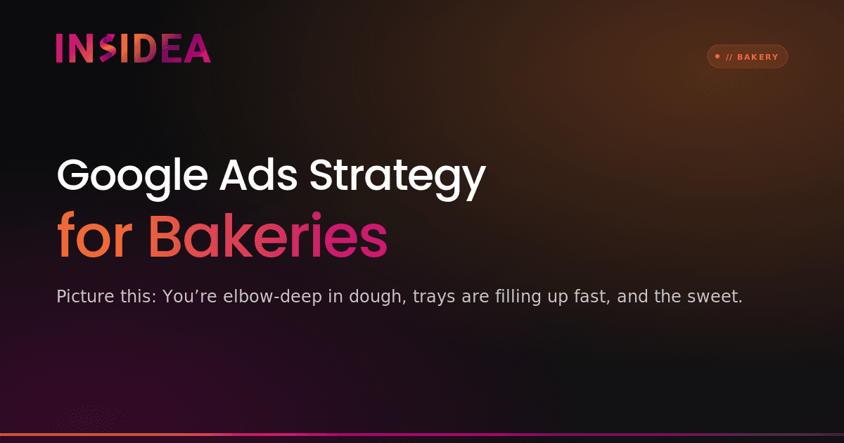 Google Ads Strategy for Bakeries