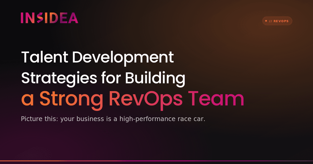 Talent Development Strategies for Building a Strong RevOps Team