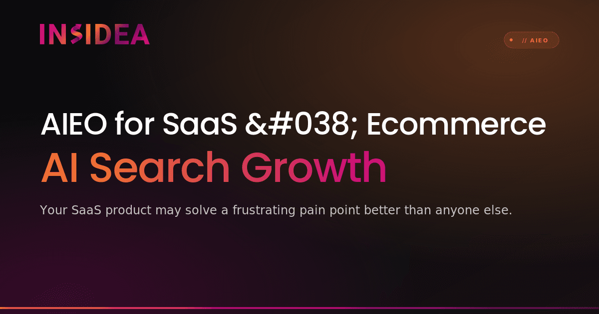 AIEO for SaaS & Ecommerce AI Search Growth