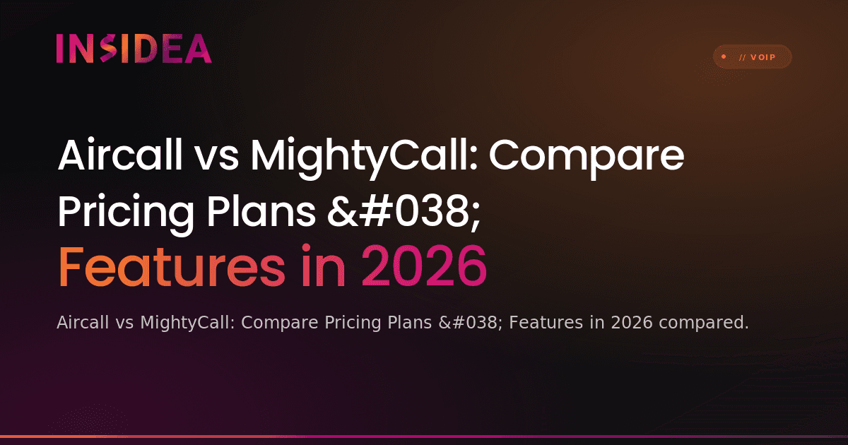 Aircall vs MightyCall: Compare Pricing Plans & Features in 2026