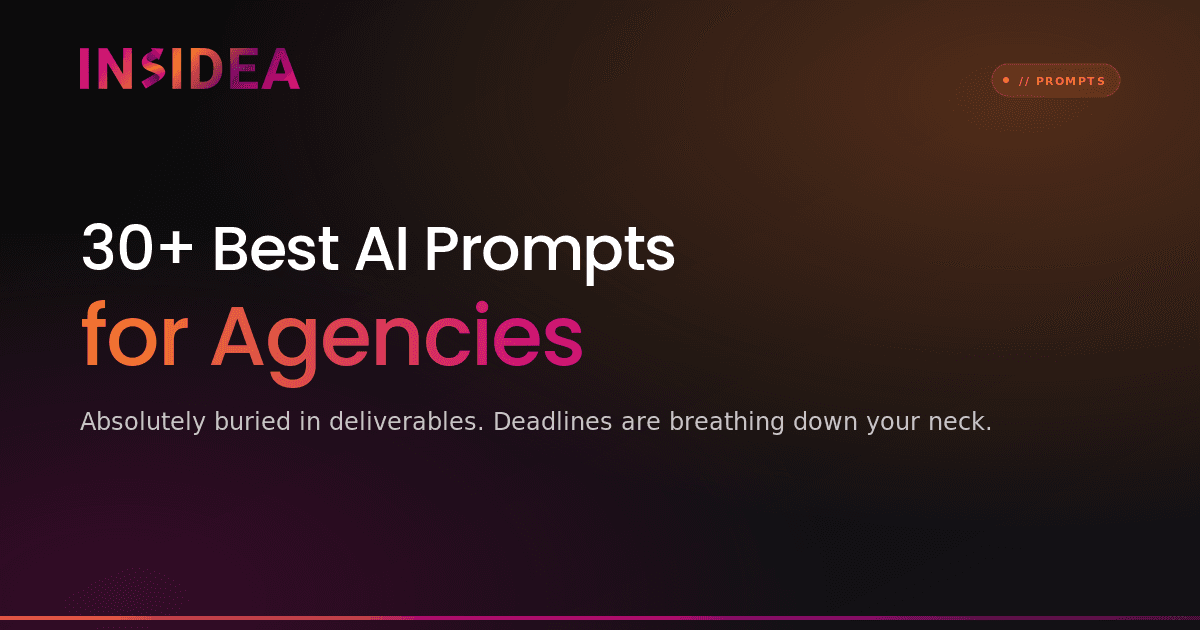 30+ Best AI Prompts for Agencies