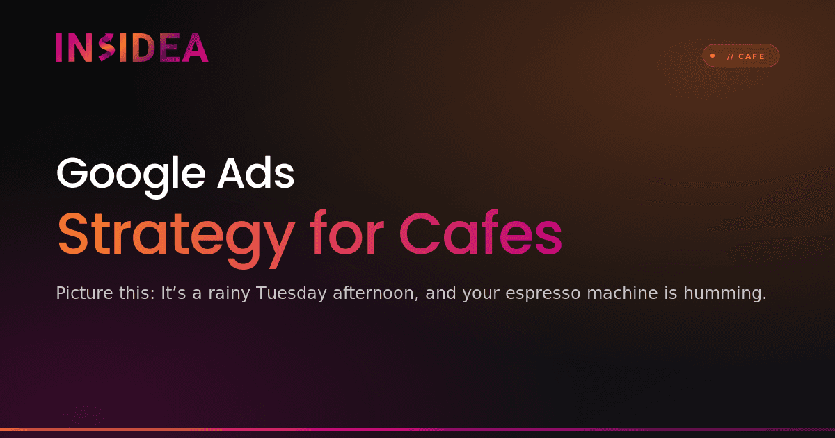 Google Ads Strategy for Cafes