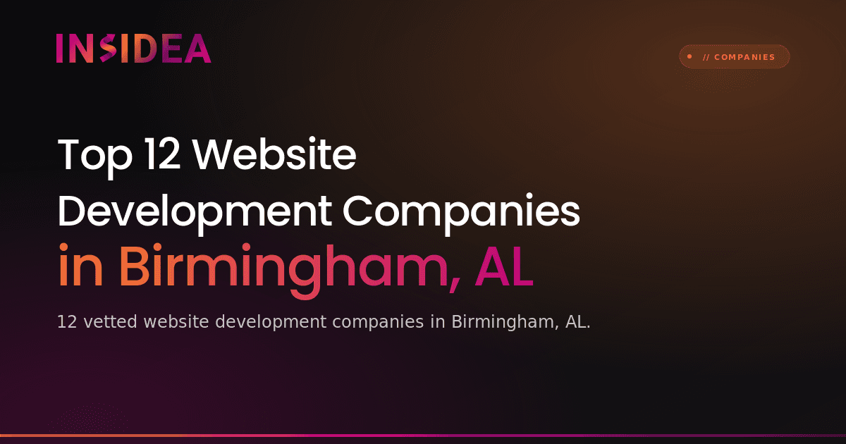 Top 12 Website Development Companies in Birmingham, AL