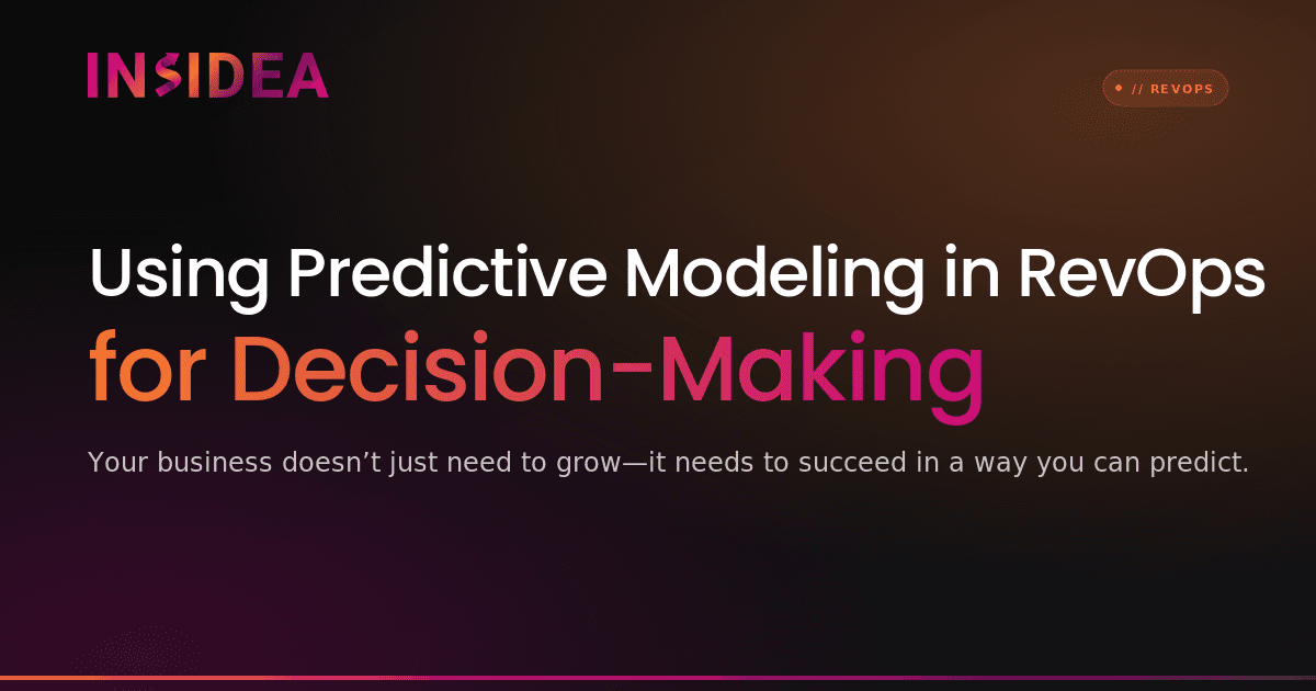 Using Predictive Modeling in RevOps for Decision-Making