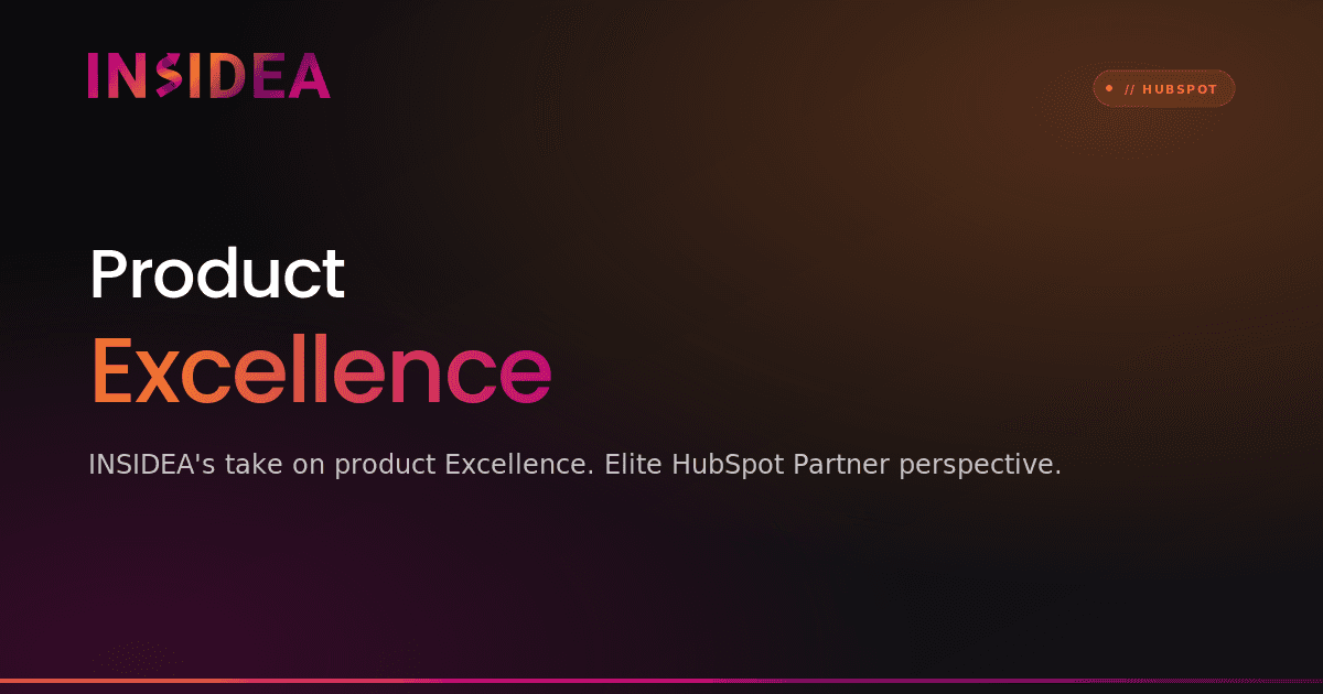 Product Excellence