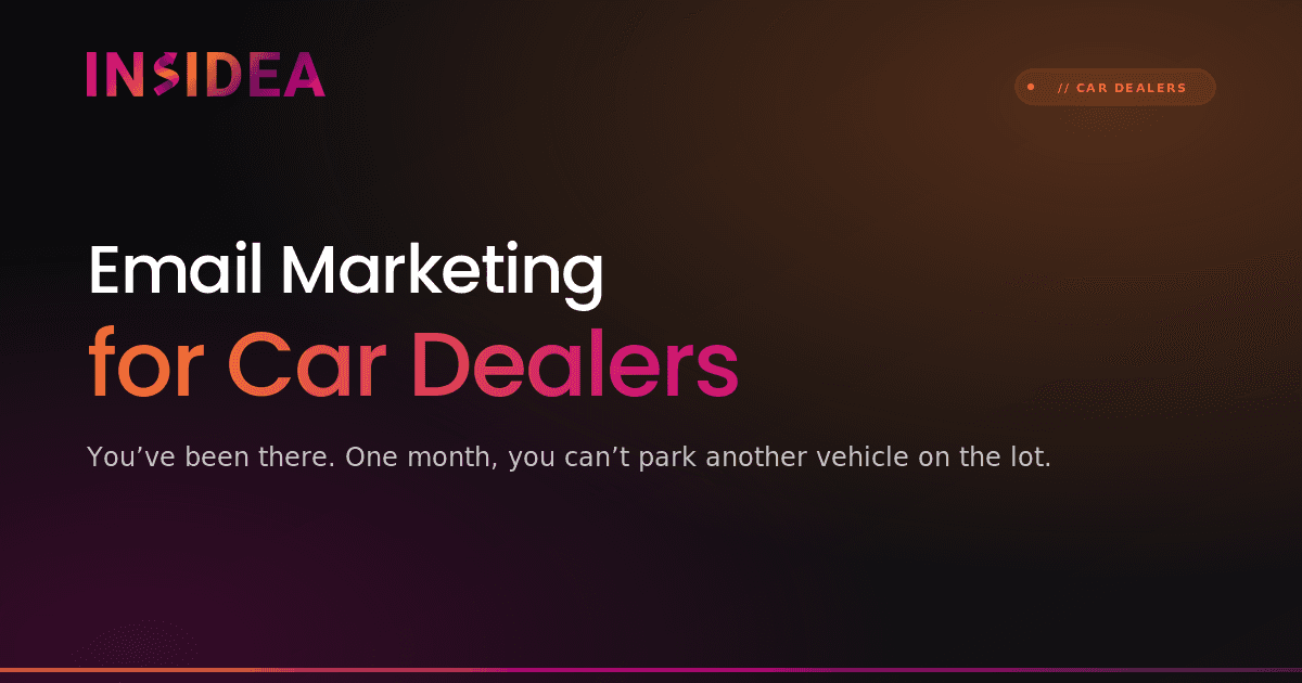 Email Marketing for Car Dealers