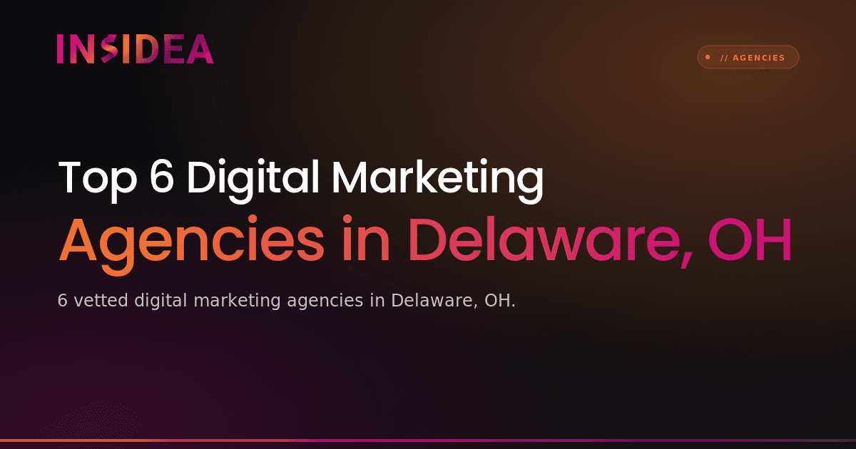 Top 6 Digital Marketing Agencies in Delaware, OH