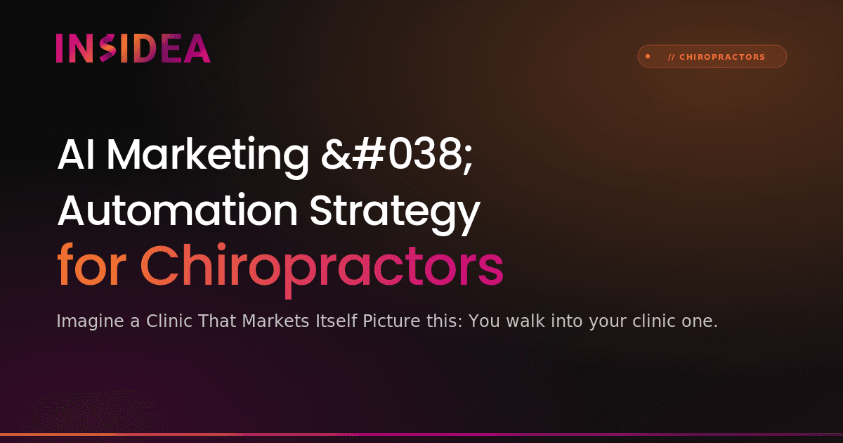 AI Marketing & Automation Strategy for Chiropractors