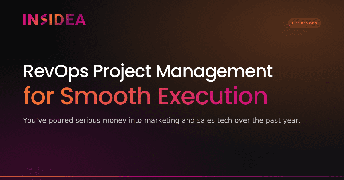 RevOps Project Management for Smooth Execution