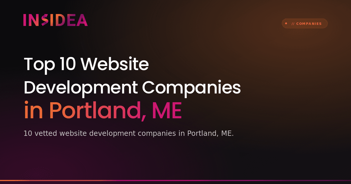 Top 10 Website Development Companies in Portland, ME