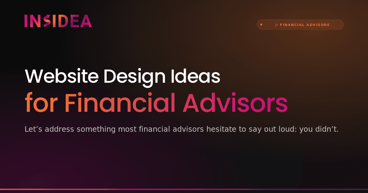 Website Design Ideas for Financial Advisors