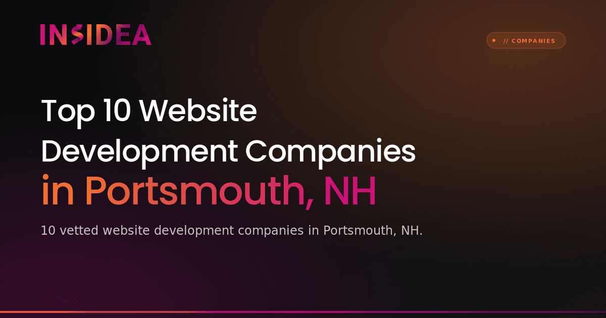 Top 10 Website Development Companies in Portsmouth, NH