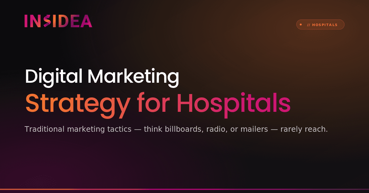 Digital Marketing Strategy for Hospitals