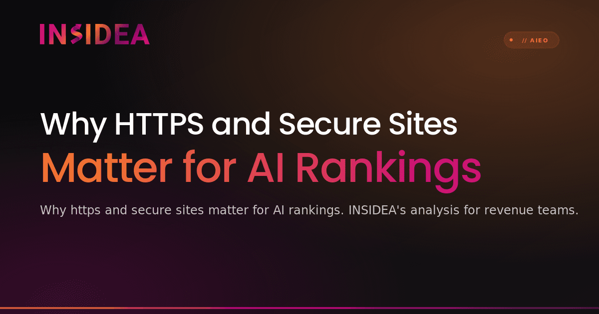 Why HTTPS and Secure Sites Matter for AI Rankings