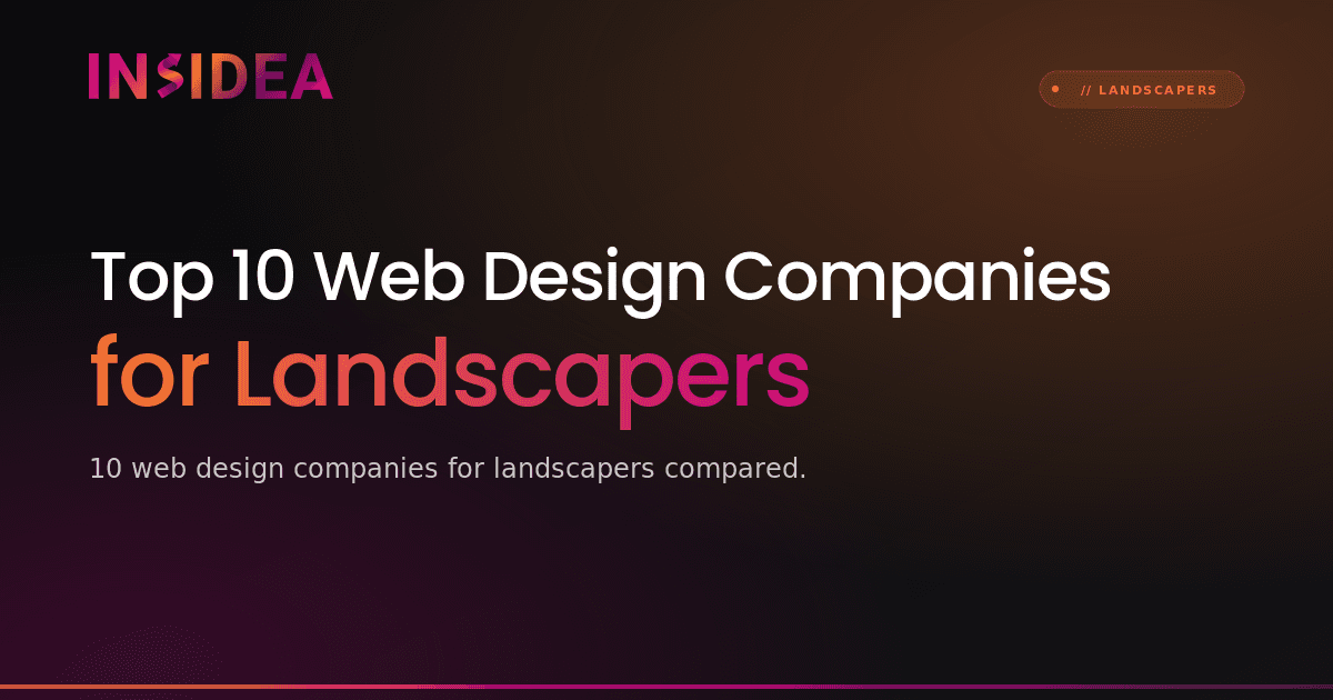 Top 10 Web Design Companies for Landscapers