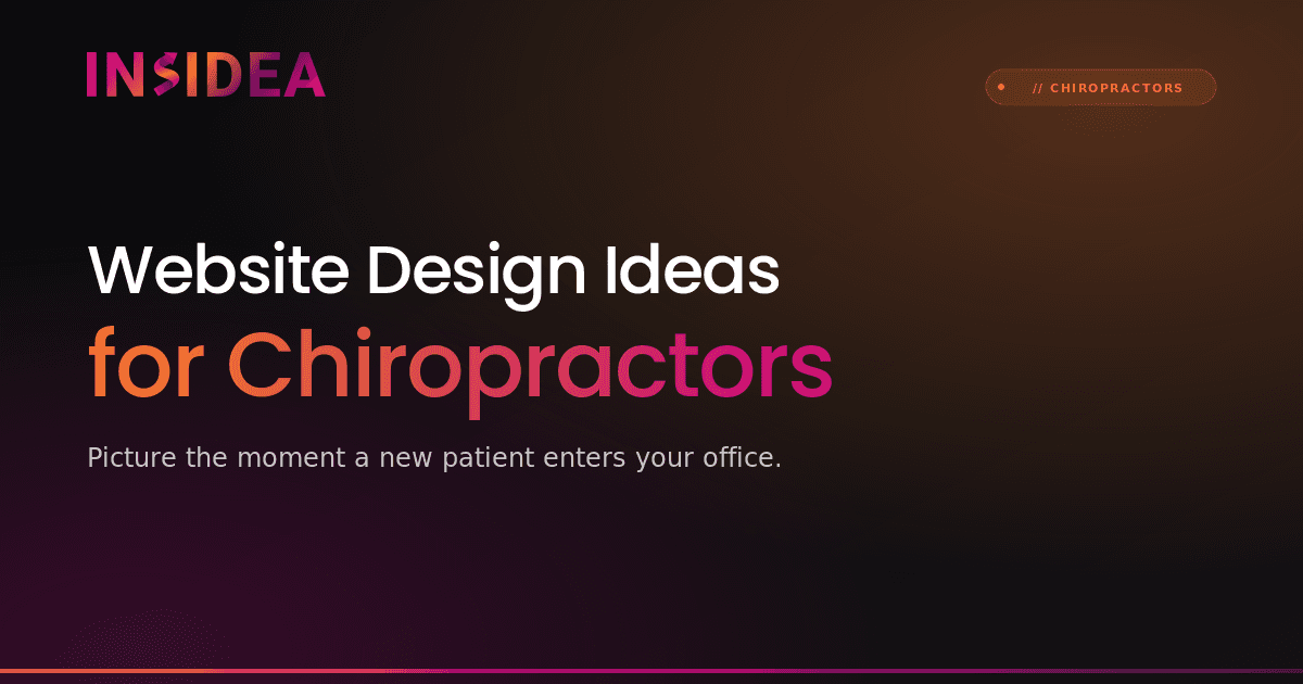Website Design Ideas for Chiropractors