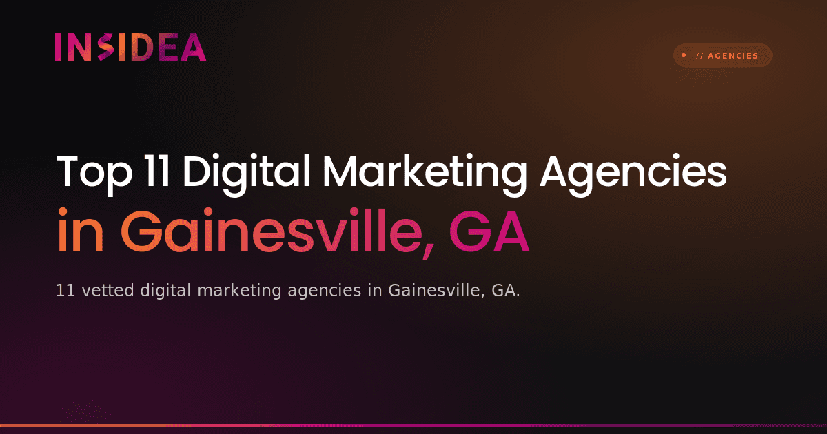 Top 11 Digital Marketing Agencies in Gainesville, GA
