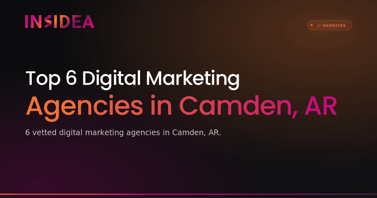 Top 6 Digital Marketing Agencies in Camden, AR