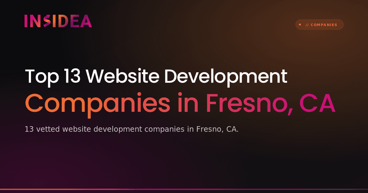 Top 13 Website Development Companies in Fresno, CA