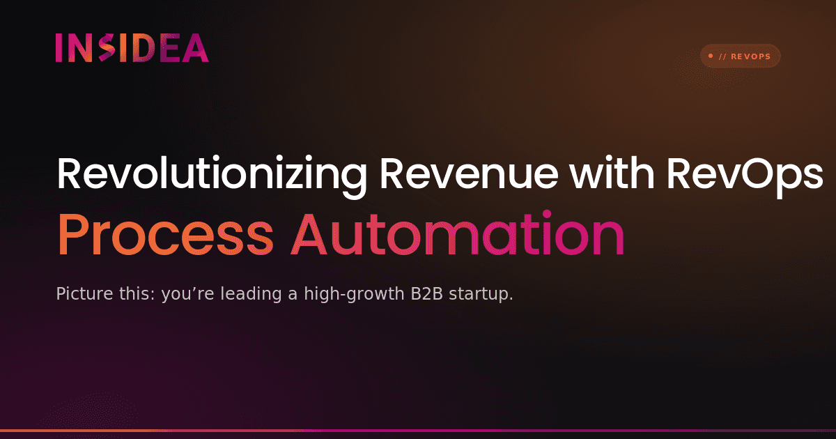 Revolutionizing Revenue with RevOps Process Automation