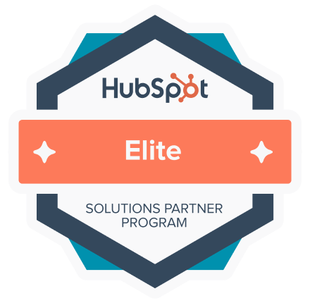 HubSpot Elite Solutions Partner Program badge